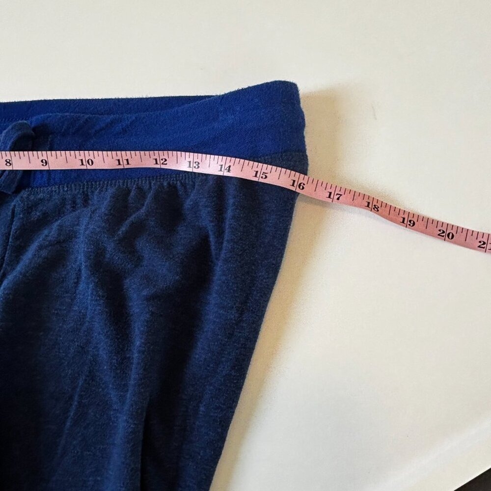 Abbot + Main‎ Women's Size M Two-tone Blue Drawstring Lounge Joggers - Picture 6 of 8